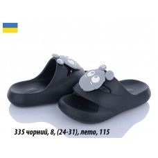 Дитячі шлекі розмір в упаквці 8 шт 1 колір 24-31р.опт