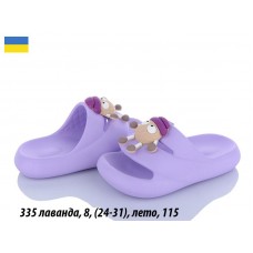 Дитячі шлекі розмір в упаквці 8 шт 1 колір 24-31р.опт