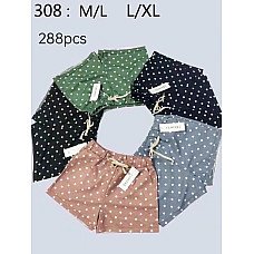 Жіночі шорти 3XL-5XL в упаковці 12 шт різний колір опт