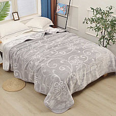 Акриловий плед Colorful Home двосторонній густий 210х230 см, 3 кг (код 9082-21, від 5 шт, у валізі)