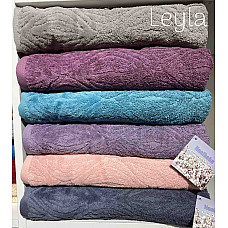 Набір банних махрових рушників Hanibaba VIP Cotton 70х140 см (6 шт): 100% бавовна