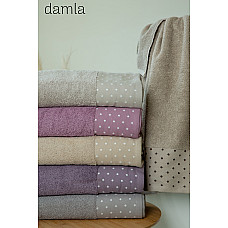 Набір махрових рушників Hanibaba VIP Cotton 50х90 см (6 шт): 100% бавовна, турецька якість