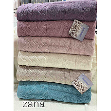 Набір махрових рушників Hanibaba VIP Cotton 50х90 см (6 шт): 100% бавовна, турецька якість