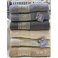 Набір махрових рушників Hanibaba VIP Cotton 50х90 см (6 шт): 100% бавовна, турецька якість