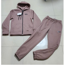 Дитячий/підлітковий 3-х предметний костюм (худі, штани, жилет) на теплому ФЛІСІ. ЗИМА. Плотний турецький трикотаж пеньє. Модні кольори (чорний, пудра). Розмірний ряд 36–44. ОПТ: пачка 5 шт. Хіт продажу.