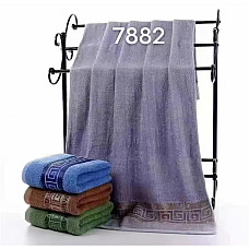 Набір махрових рушників для обличчя 8 шт., 50х100 см, бавовна, колір мікс, висока щільність, м'яка текстура, опт