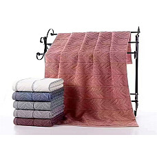 Набір махрових рушників для обличчя 6 шт., 50х100 см, бавовна, колір мікс, висока щільність, м'яка текстура, опт