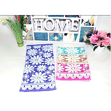 Набір рушників льон-махра 20 шт., 25х50 см, натуральний склад, колір мікс, еко-дизайн, висока поглинальна здатність, опт