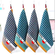 Набір махрових серветок 20 шт., 25-25 см, бавовна, колір мікс, висока поглинальна здатність, для кухні та побуту, опт