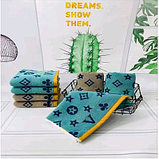 Набір махрових серветок 20 шт., 25-25 см, бавовна, колір мікс, висока поглинальна здатність, для кухні та побуту, опт