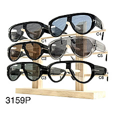 Жіночі окуляри 3159P у стилі Tom Ford, поляризаційні сонцезахисні окуляри, жіноча модель, опт 6 шт.