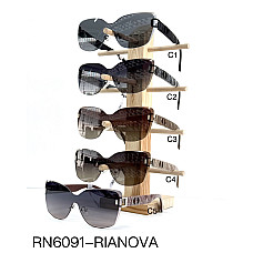 Опт Жіночі безоправні сонцезахисні окуляри RIANOVA Polarized RN6091 (Кольори C1, C2, C3, C4, C5) на opt7km.net.ua —