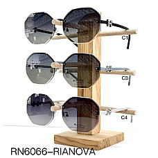 Опт Жіночі безоправні сонцезахисні окуляри RIANOVA Polarized RN6066 (Кольори C1, C3, C4) на opt7km.net.ua —