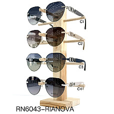 Опт Жіночі безоправні сонцезахисні окуляри RIANOVA Polarized RN6043 (Кольори C1, C2, C3, C4) на opt7km.net.ua —