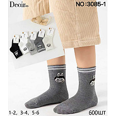 Дитячі високі демісезонні шкарпетки Deoiros з малюнком, код 3085-1, розміри 5-6 років