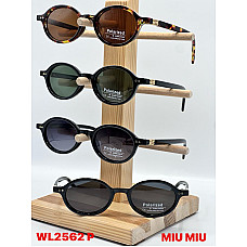 Окуляри сонцезахисні WL2562 P Polarized, овальні, жіночі, Miu Miu style, опт