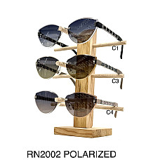 Окуляри сонцезахисні RN2002, жіночі, безоправні, Rianova style, поляризовані, градієнт, опт