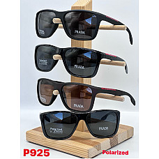 Окуляри сонцезахисні P925, чоловічі, прямокутні, Prada style, поляризовані, UV400, опт