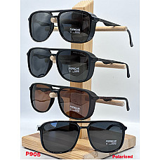 Окуляри сонцезахисні P905, чоловічі, квадратні авіатори, Porsche Design style, поляризовані, UV400, опт