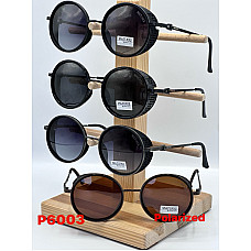Окуляри сонцезахисні P6003, жіночі, круглі, Matrix style, поляризовані, UV400, опт