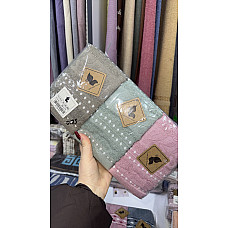 ОПТ! Набір махрових рушників 35х75 см (10 шт/пачка) — 100% бавовна