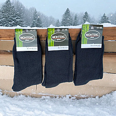 Чоловічі шкарпетки Монтекс plus Bamboo класичні 41-45 (від 12 шт)