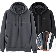 Кофта чоловіча тепла на флісі Nike Туреччина (розміри 46-54)