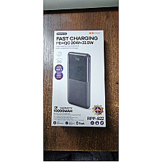Зовнішній акумулятор Remax RPP-622 10000mAh, PD 20W + QC 22.5W, LED-дисплей