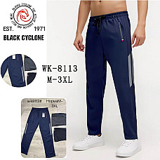 Чоловічі штани трикотажні, комфортний крій, розміри M–3XL, опт