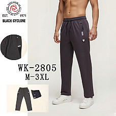 Чоловічі штани трикотажні, комфортний крій, розміри M–3XL, опт