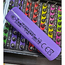 Акумулятор літій-іонний (Li-ion) 18650, 2000 mAh, 3.7V