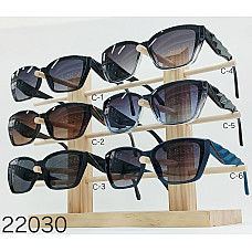 Жіночі сонцезахисні окуляри Louis Vuitton, код 22030, мікс кольорів