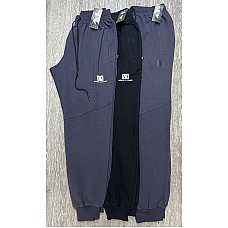 Штани спортивні чоловічі Armani Exchange батал (код A-011-5#) турецька 2-нитка пеньє 2XL-6XL (ростовка 5 шт.)