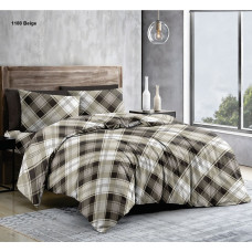 Постіль 1.5-спальна (бязь, Пакистан): простирадло 150×220, підковдра 150×220, 2 наволочки 70×70. Виробник — Україна. Опт від 1 шт.