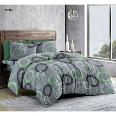 Постіль 1.5-спальна (бязь, Пакистан): простирадло 150×220, підковдра 150×220, 2 наволочки 70×70. Виробник — Україна. Опт від 1 шт.