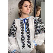 Жіноча блуза тканина льон розміри S,M,L. 3шт опт
