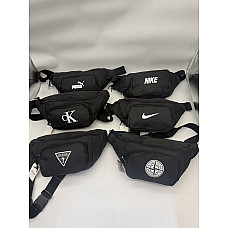 Спортивна сумка-бананка на пояс Nike (модель 8034, розмір 37х16х8 см)