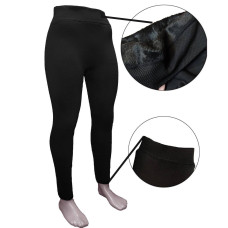 Жіночі Лосини безшовні (Легінси) на теплому ХУТРІ. Розмір Батал (54-60). ЗИМА. Висока посадка. Продаж ОПТОМ (6 шт.). Opt7km.