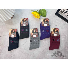 Жіночі ТЕРМО шкарпетки KALIA B790. Теплі, з зимовим візерунком. Розмір 37-42. ЗИМА. ОПТ (360 пар). Opt7km.