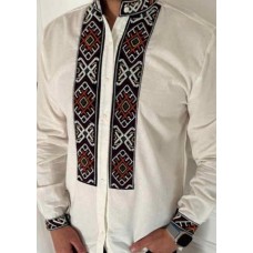 Чоловіча вишиванка Розміри S, M, L, XL.4од Стильні сучасні вишиванки льон Склад тканини: 80% бавовна, 20% поліестер.4шт опт