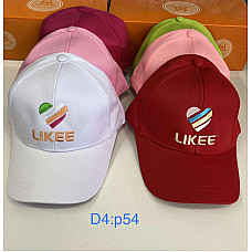 Дитяча кепка Likee (логотип серце), розмір 54
