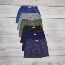 Чоловічі Труси (Боксери/Сімейні) з Ґудзиком. 100% БАВОВНА. 10 Кольорів. Розмір 48-56. GARANT Арт. 306.