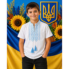 Футболка для хлопчика, турецький кулір, розміри 98-164 (12 од.)