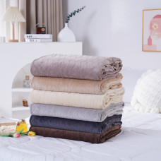 Плед/Покривало ЄВРО-Розмір. 200x230 см. Теплий, М'який. Хіт Продажів. ОПТ Opt7km.