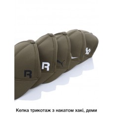 купити оптом Бейсболка трикотажна  З накаткою