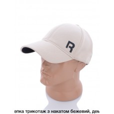 купити оптом Бейсболка трикотажна  З накаткою