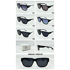 Окуляри сонцезахисні Armani PXS2129, поляризовані, чоловічі, прямокутні, розмір 57口17-143, преміум якість, опт