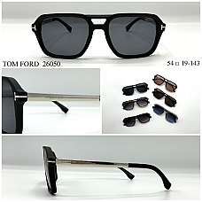 Окуляри сонцезахисні Tom Ford 26050, унісекс, преміум дизайн, пластикова оправа, розмір 54口19-143, опт
