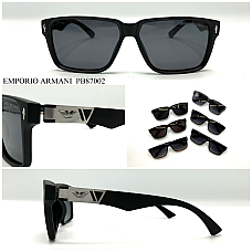 Окуляри сонцезахисні Armani PB87002, поляризовані, чоловічі, класичні, розмір 60口15-146, преміум якість, опт
