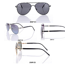 Окуляри сонцезахисні Mercedes 209P, поляризовані, авіатори, чоловічі, розмір 52口18-138, преміум якість, опт